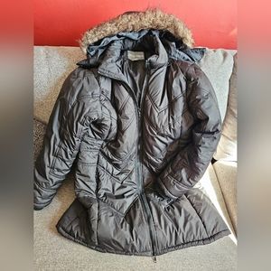 Womens Weather Stoppers by Totes Black Puffer Jacket Size Large